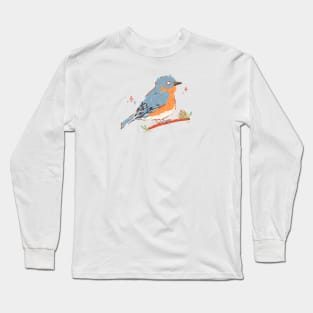 Blue Bird Long Sleeve T-Shirt